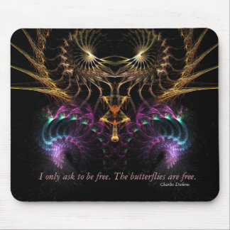 To be Free.. Quote Mousepad