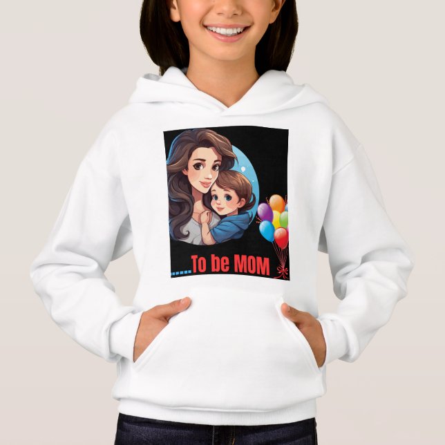 To be Mom customised premium classic Hoodies (Front)