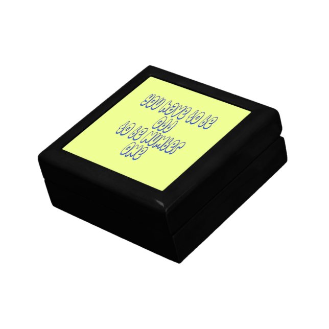 To be Number One Gift Box (Side)