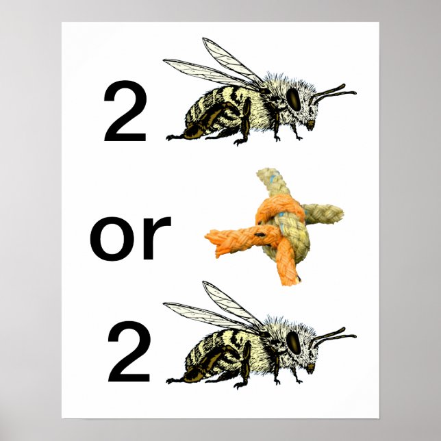 To be or not to be poster (Front)