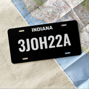 To Be Read In The Rear View Mirror Humorous Licens License Plate
