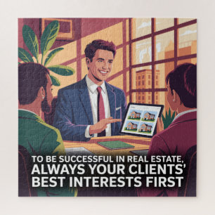 To Be Successful In Real Estate Jigsaw Puzzle