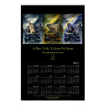 To Be, To Grow, To Dream 2011 Art Calendar Poster