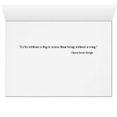 To Be Without a Dog... (Inside Horizontal (Bottom))