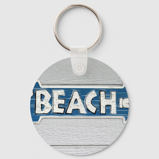 To Beach Keychain (Front)