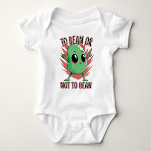 To bean or not to bean baby bodysuit