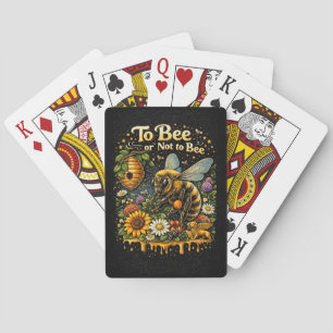 To Bee or Not to Bee Poker Cards