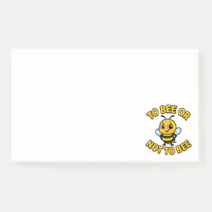 To bee or not to bee post-it notes