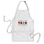 To Bid Or Not To Bid? That Is The Question Bridge Adult Apron at Zazzle