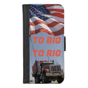 TO BIG TO RIG iPhone 8/7 WALLET CASE