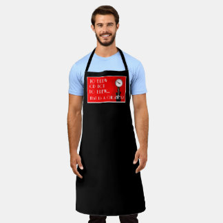 To brew or not to brew...that is a question? apron