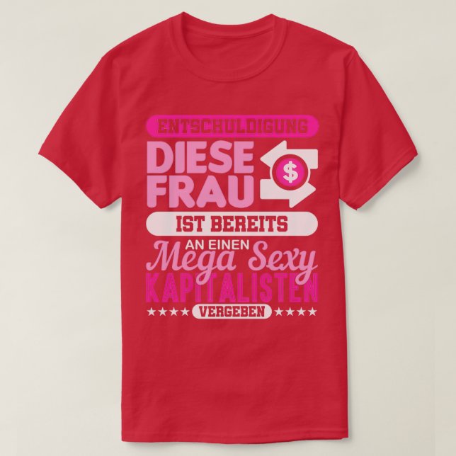 To capitalists Issued shares Investor Stock exchan T-Shirt (Design Front)