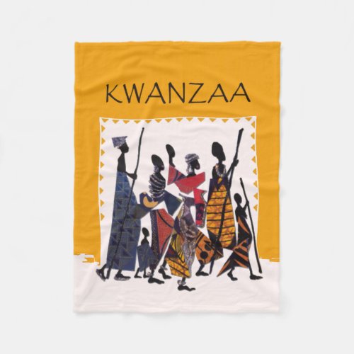 To Celebrate Kwanzaa Fleece Blanket