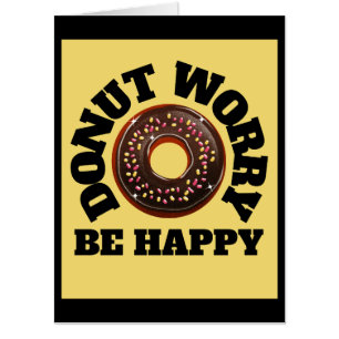 TO CHEER THINKING OF YOU DONUT GIANT CARD