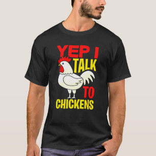 To Chickens Farmer Chicken Breeder T-Shirt
