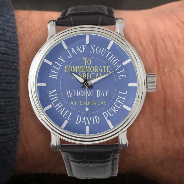 To Commemorate a Wedding Day. Married Couple Watch (Creator Uploaded)