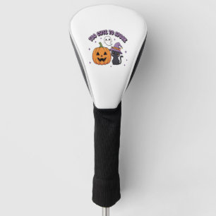 To Cute to Spook Halloween Golf Head Cover