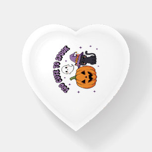 To Cute to Spook Halloween Paperweight