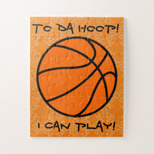 TO DA HOOP BASKETBALL KIDS JIGSAW PUZZLE
