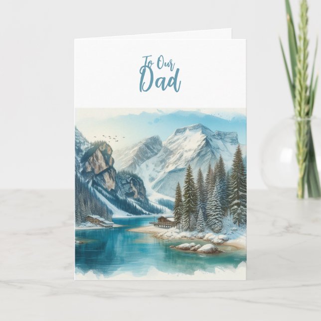 To Dad Get Well Card (Front)