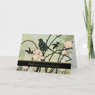 To Dad (Goodbye From Terminally ill Adult child) Card