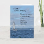To Dad, On Your Birthday Card at Zazzle