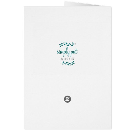 To Daughter, Happy Easter Blue Bird in Nest (Back)