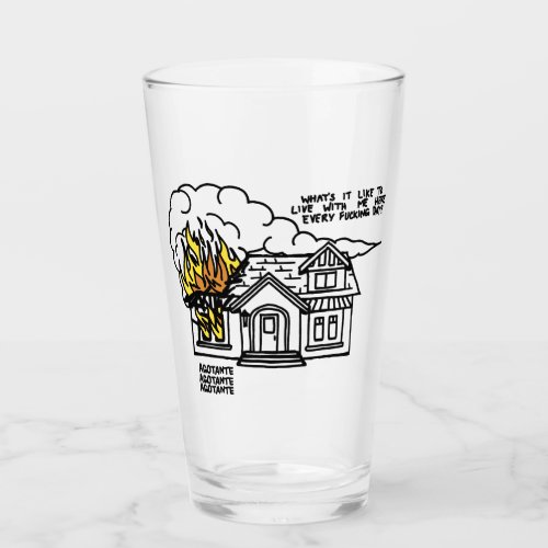 To Deaths Heart Pint Glass
