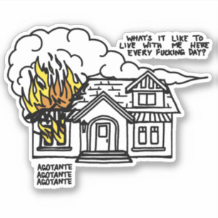 To Death's Heart Sticker