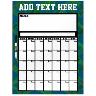 To Do Calendar Dry Erase Board