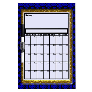 To Do Calendar Dry Erase Board
