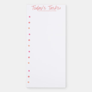 To-Do Daily Checklist Magnetic Notepad for Fridge