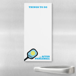 To Do List - After Pickleball Magnetic Notepad
