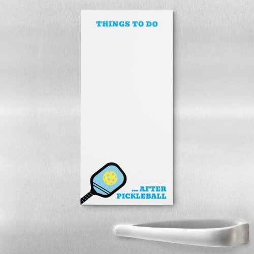 To Do List _ After Pickleball Magnetic Notepad