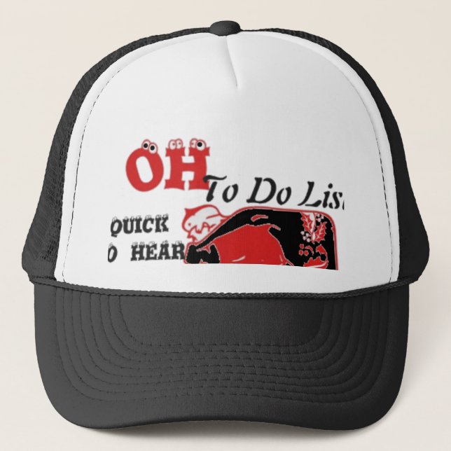 To Do List Customize Product Trucker Hat (Front)