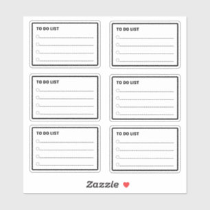 To Do List Daily Planner Sticker