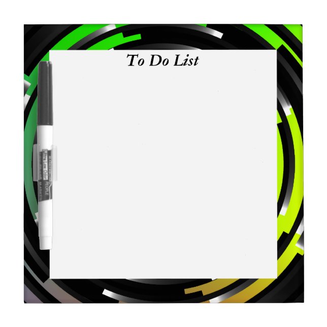To Do List Dry Erase Board (Front)