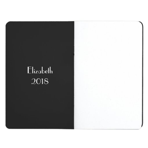 To-do List Elegant Typography Black and Gold Journal | Zazzle