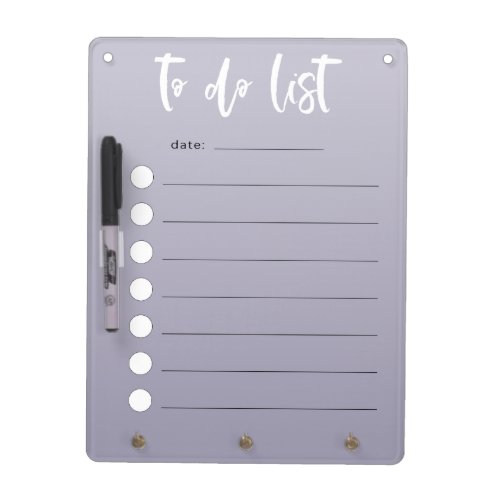 To Do List Grey Ombre Dry Erase Board