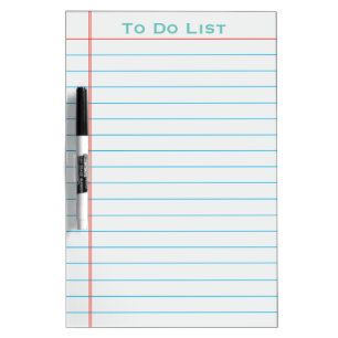 To do List Grocery Stripes Lines Whiteboard