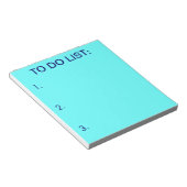 TO DO LIST (Light Blue) Notepads (Angled)