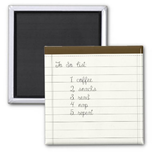 To Do List Magnet