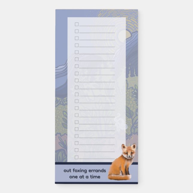 To do list Magnetic Notepad (Front)