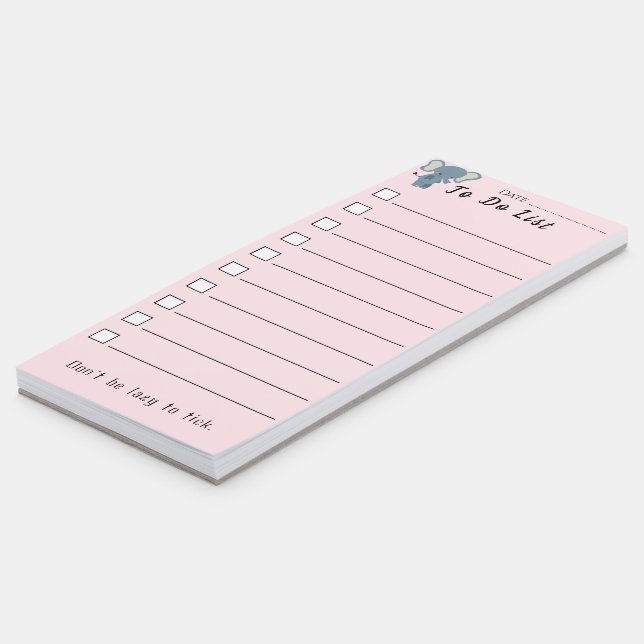 To Do List Magnetic Notepad (Angled)