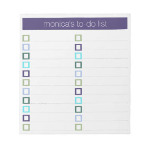 To-Do List - Modern Colorful Design Notepad