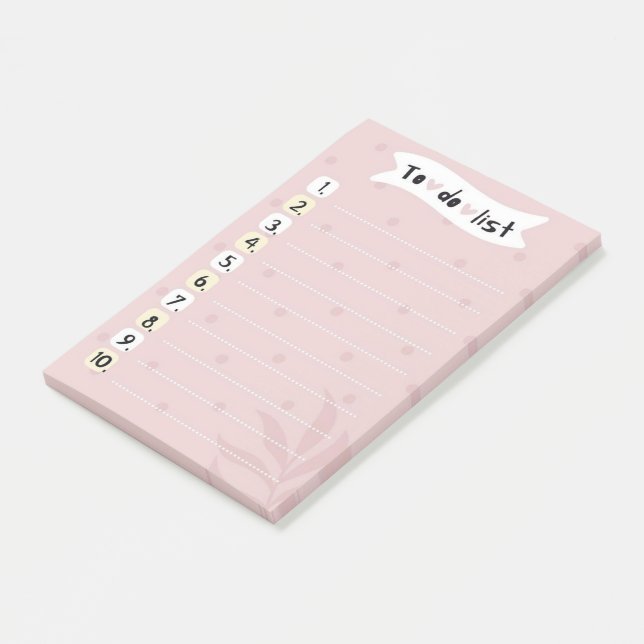 To do List Post-it Notes (Angled)