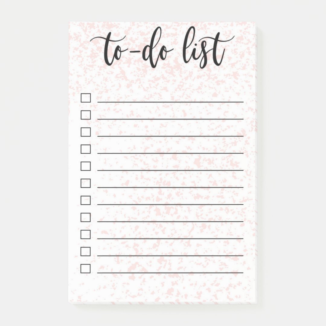 to do list post it notes Zazzle