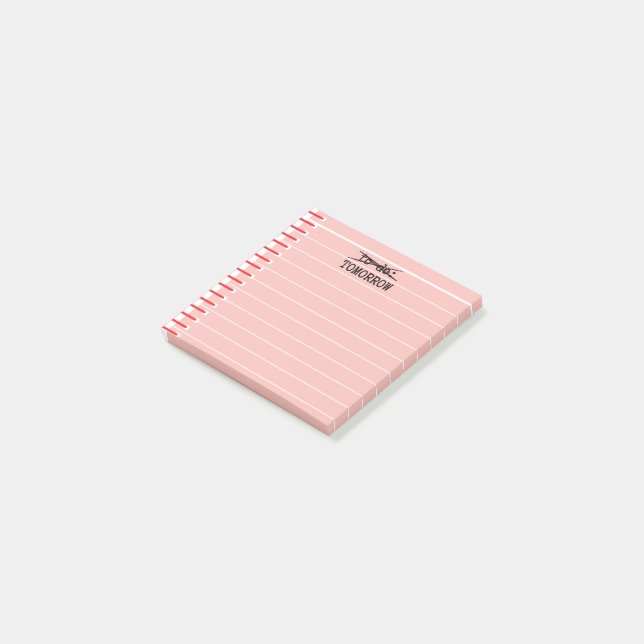 To Do List Sticky Notes, tomorrow notepad (Angled)