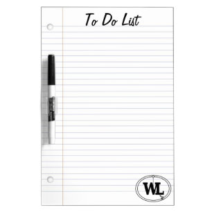 'To Do List' Work-Life White-Board Dry Erase Board
