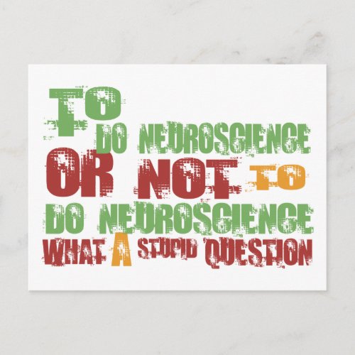 To Do Neuroscience Postcard
